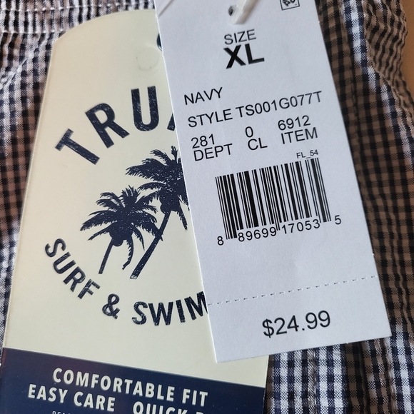 XL Surf and swim blue swimming shorts - Picture 7 of 7